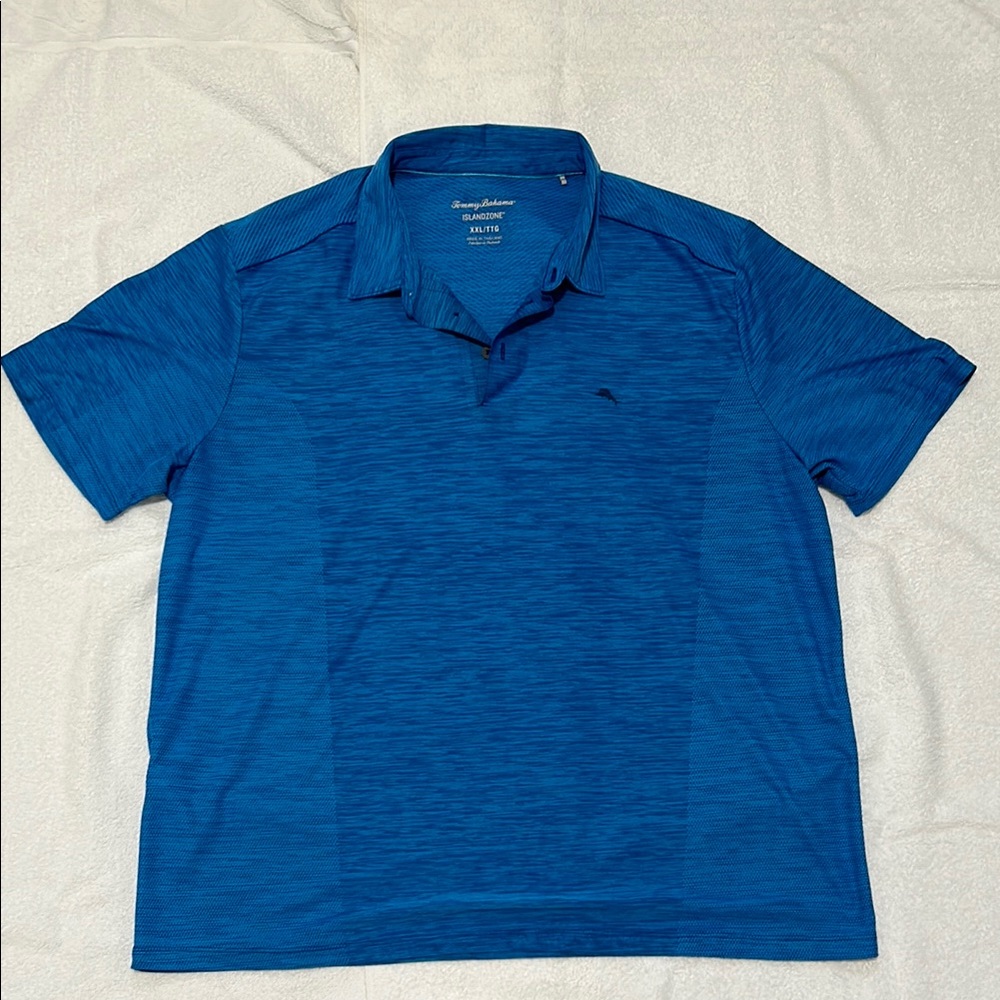 Tommy Bahama Men's Blue Polo Shirt